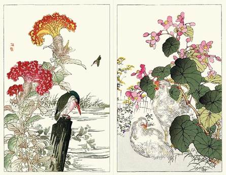 Kacho Gafu Exhibition of the Reader Collection of Japanese Flower 